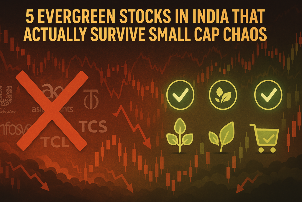 5 Evergreen Stocks in India That Actually Survive Small Cap Chaos