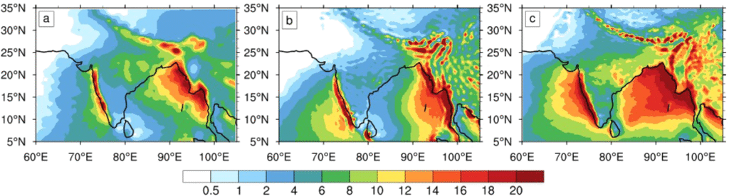 Extreme Indian summer monsoon on Bay of Bengal 