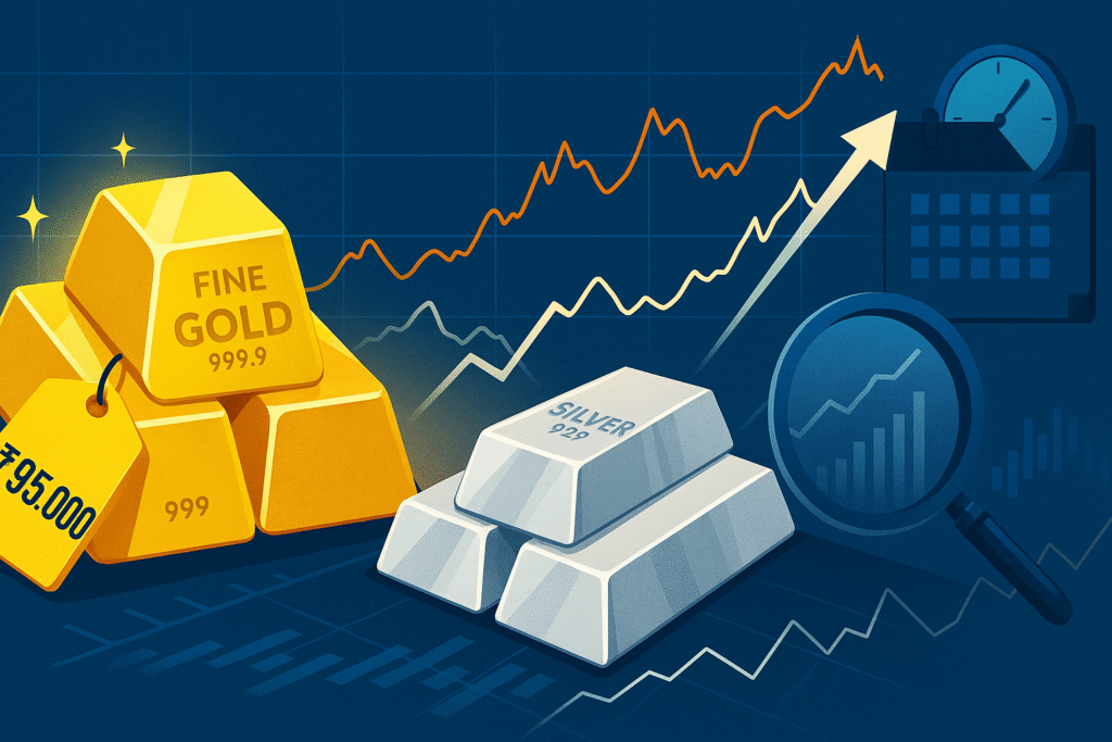 Gold and Silver at ₹95,000: What History Tells Us About What’s Next