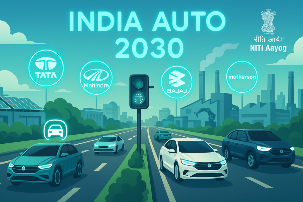 India Automotive Sector Stocks – NITI Aayog’s 2030 Vision