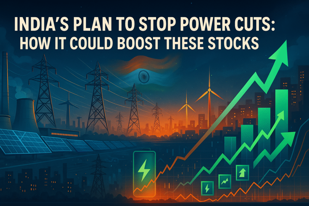 India’s Plan to Stop Power Cuts: How It Could Boost These Stocks