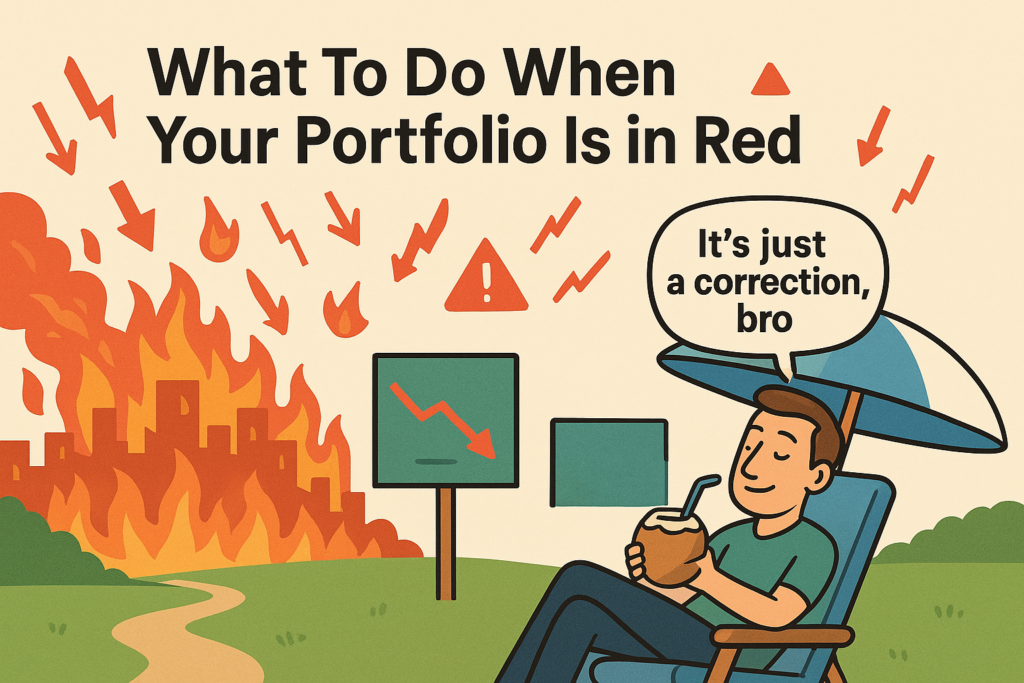 What To Do When Your Portfolio Is in Red