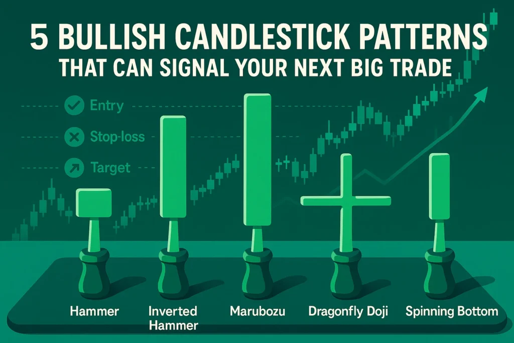 Bullish Candlestick Patterns: 5 Best Signals for Traders