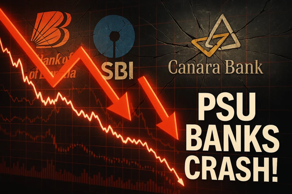 PSU Bank Index Crash: Why Banks Fell Sharply Today