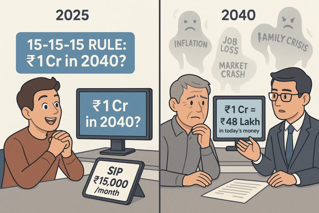 15-15-15 Rule in SIP Investing: Can You Really Build ₹1 Crore in 15 Years?