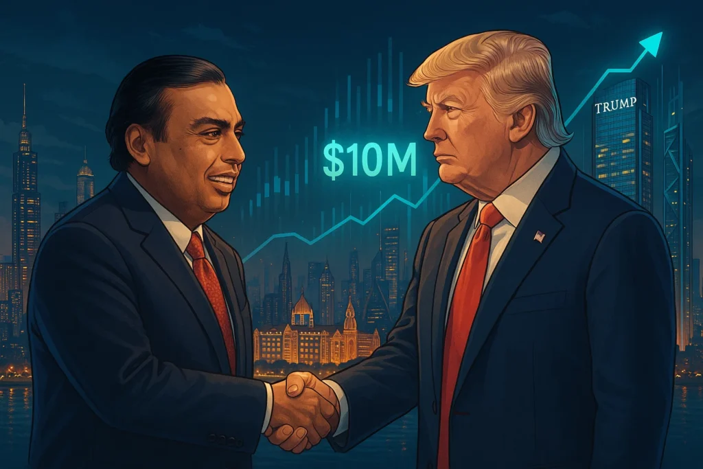 Ambani and Trump: The $10M Deal Redrawing Global Ties