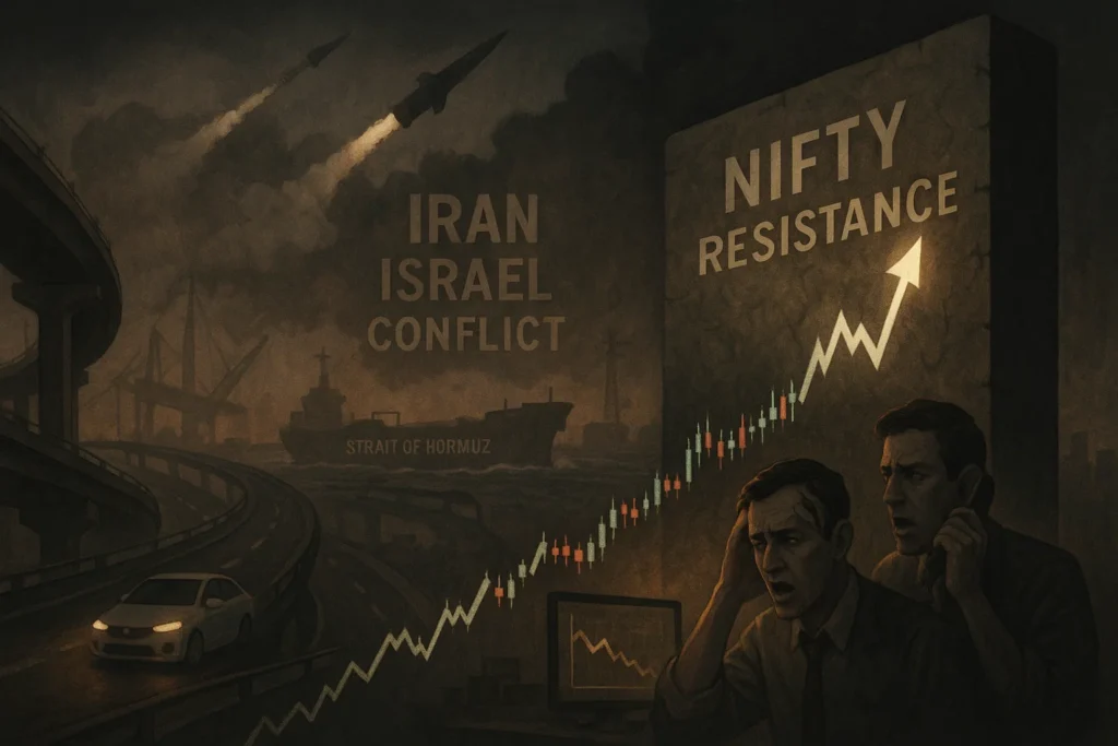 Ceasefire Fades, Tensions Return: Nifty Hits Resistance Wall Again