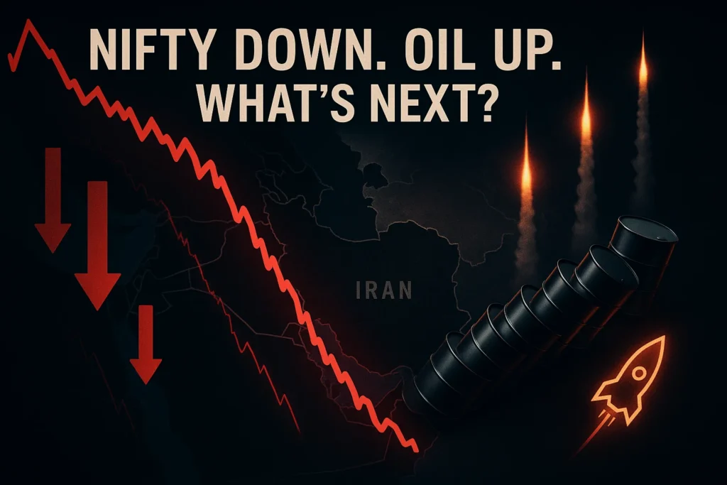 Nifty Falls on Iran Tensions: Outlook, Oil Shock, and Stock Radar