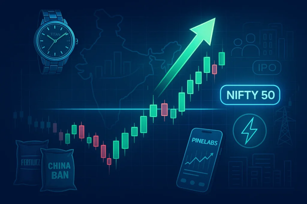 Nifty Jumps After Breakout: Market Rally Gains Strength Amid IPO Buzz and Sectoral Tailwinds