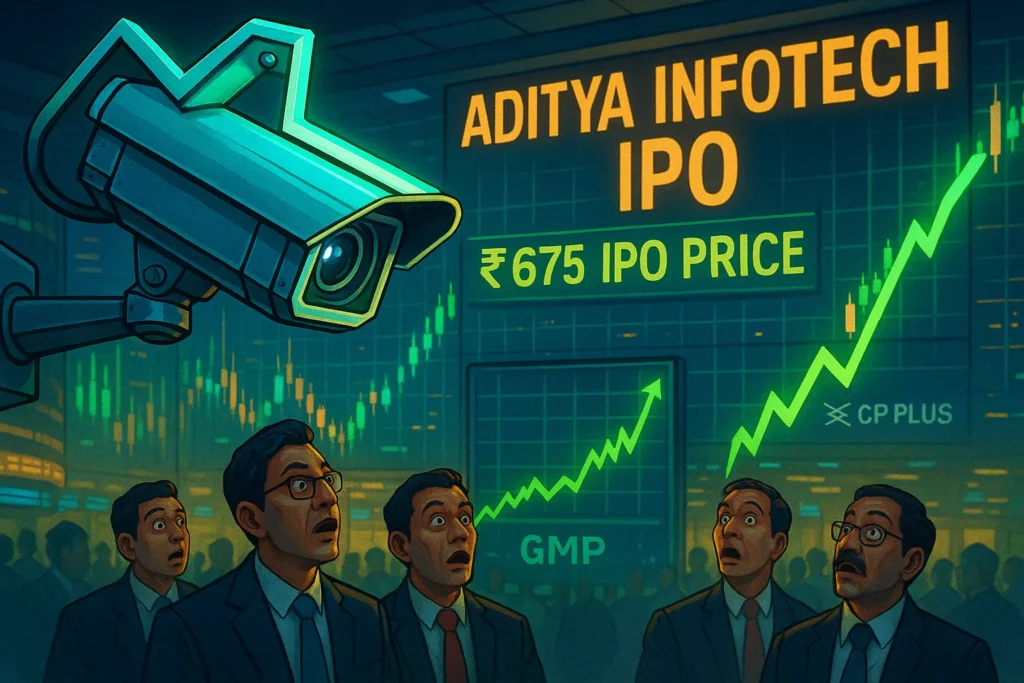 Aditya Infotech IPO: CP Plus Maker’s ₹1,300 Cr Bet on India’s Booming Surveillance Market