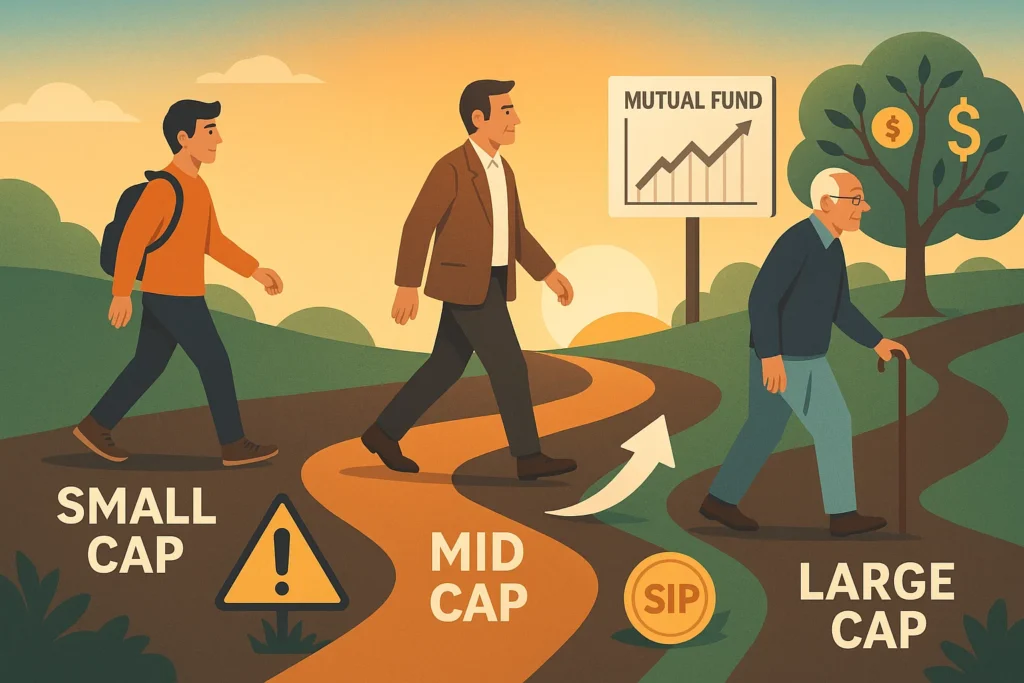 Best Mutual Fund by Age: Large Cap vs Mid Cap vs Small Cap – What Should You Choose?