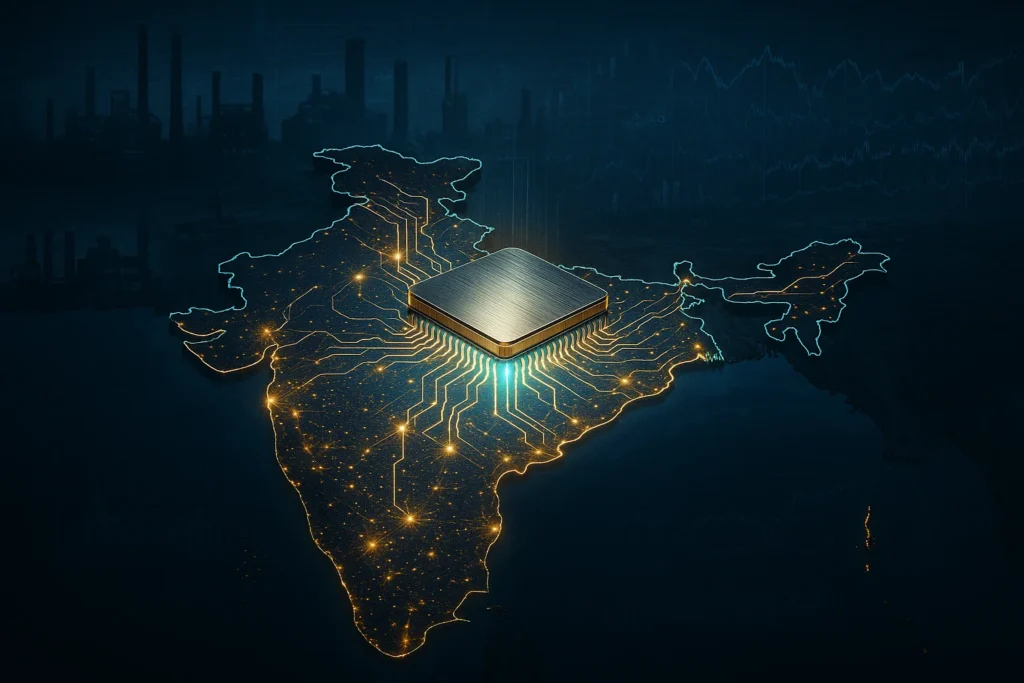 Indian semiconductor investment opportunity visual – growth, fabs, and stock outlook