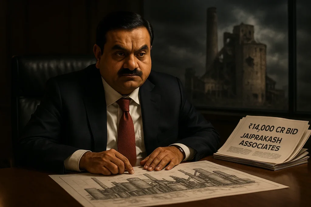 Jaiprakash Associates Insolvency: Adani vs Dalmia in a ₹14,000 Cr Bidding War