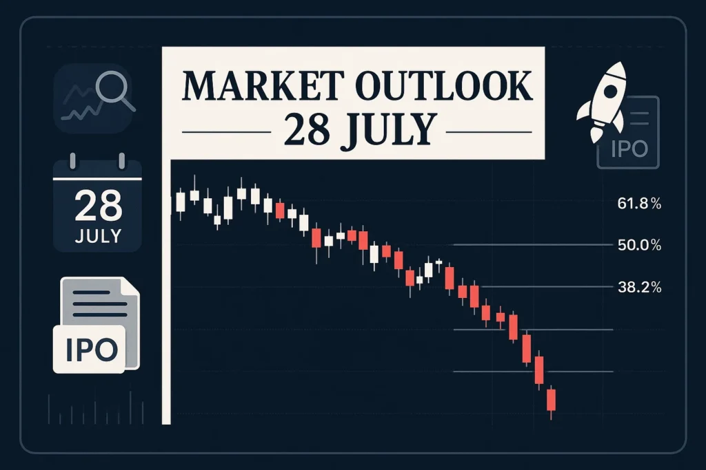 Market Outlook 28 July: Nifty Weakness, IPO Buzz & Top Stock Picks
