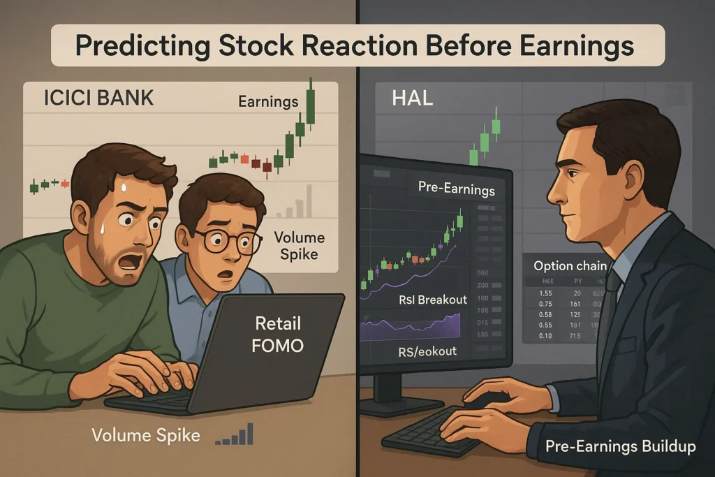 Predict Stock Reaction Before Earnings Using Market Signals