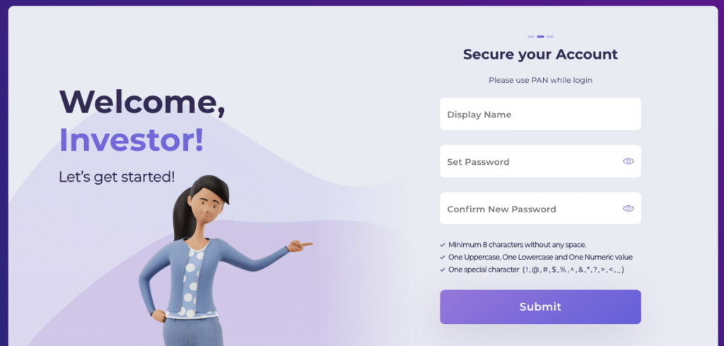 Secure Your Account Form