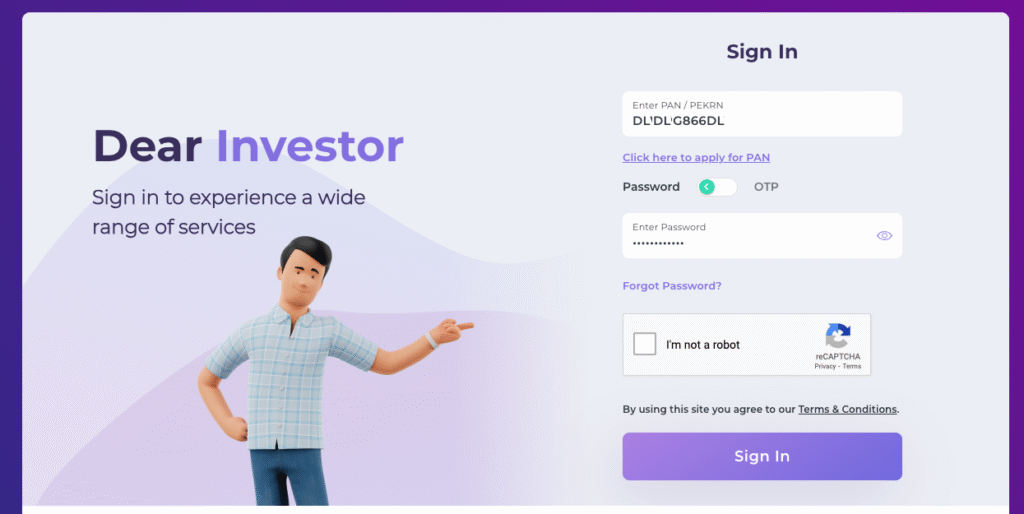 Login Page