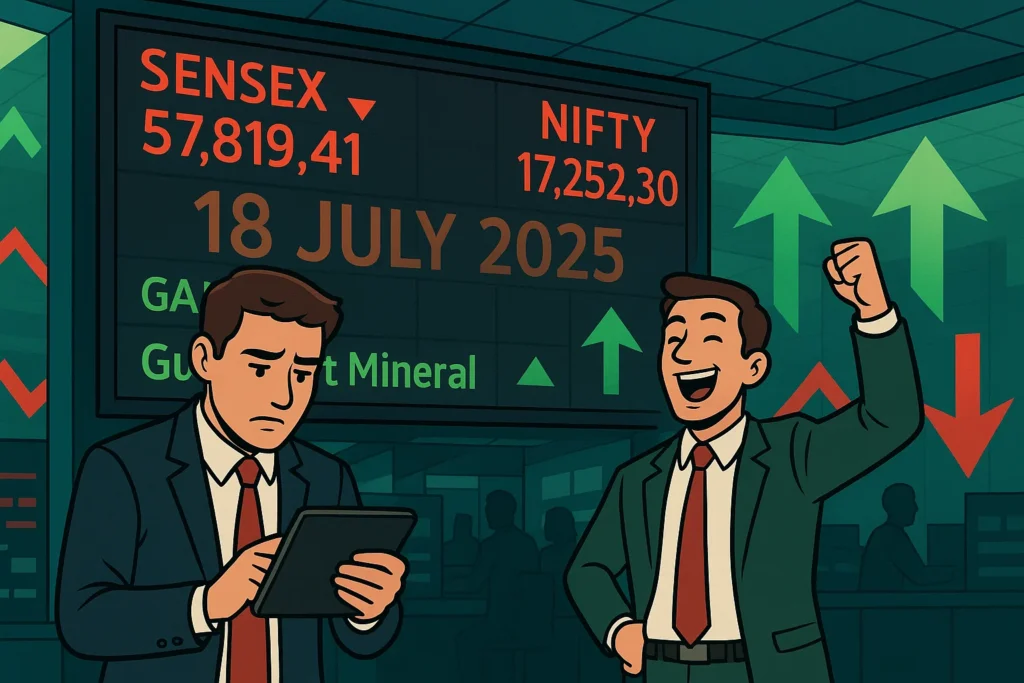 Share Market 18 July: Sensex Tanks Over 500 Points