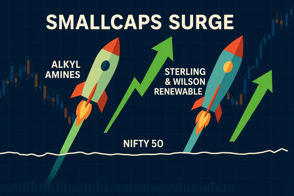 Smallcaps Surge as Nifty Stalls — Rotation Underway?