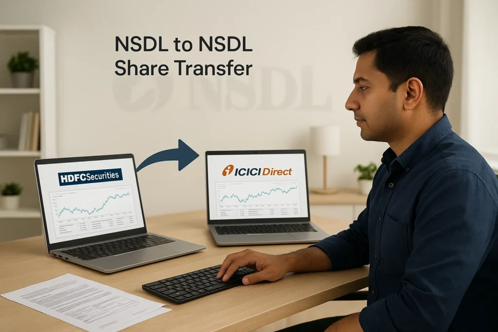 Transfer Shares from One NSDL Broker to Another: Step-by-Step Guide (2025)