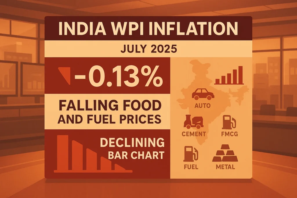 WPI Inflation July 2025 Falls: Sector Impact & Stocks to Watch