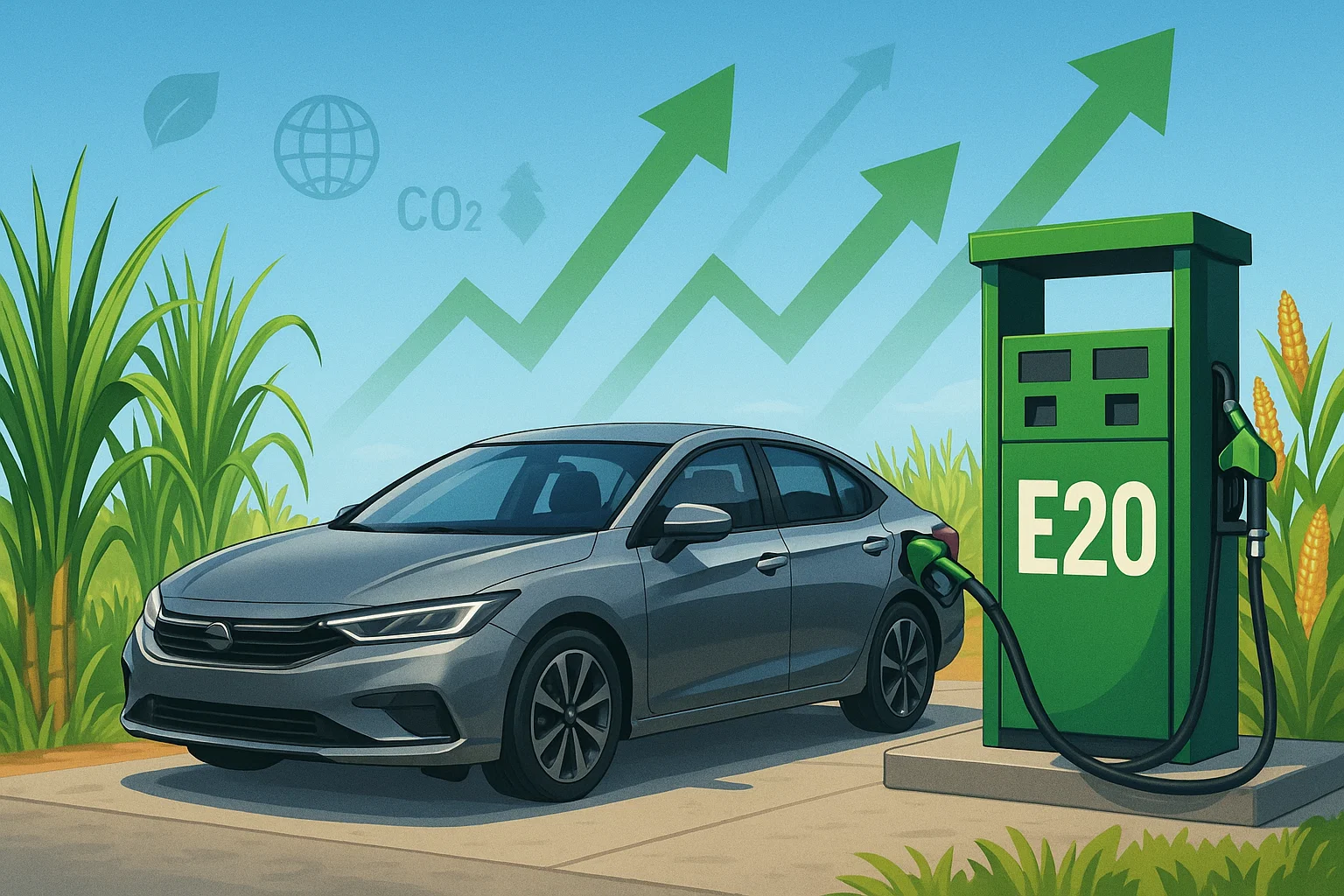 Ethanol Stocks: Govt Refutes E20 Petrol Myths and Fuels Long-Term Growth