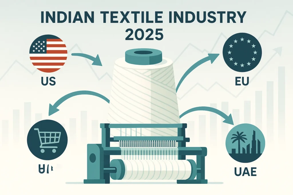 Indian Textile Industry 2025: Policy Moves, Stock Impact & Trends