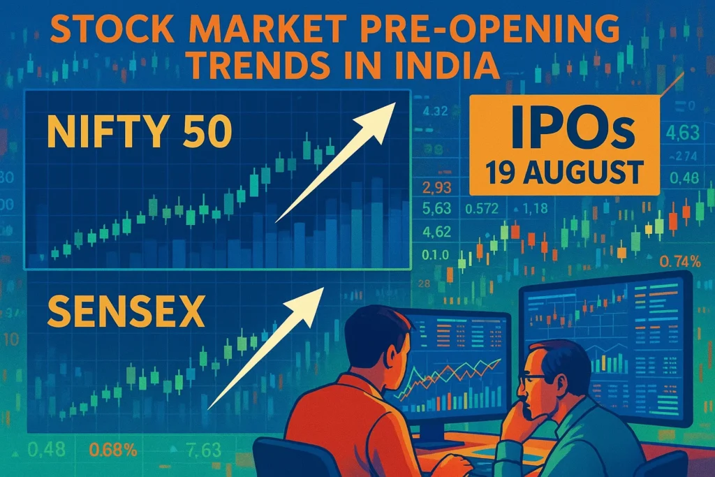 Market Outlook 19 August – Pre-Market Trends, Key Stocks & IPOs to Watch