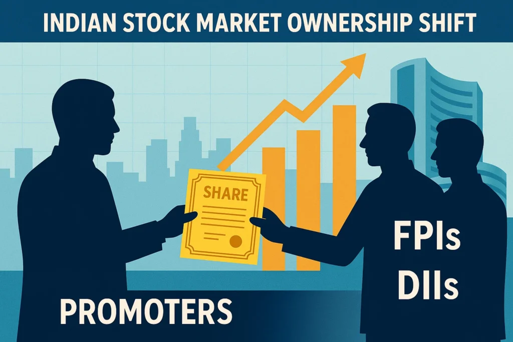 Promoter Stake Sales and Institutional Shift: How Ownership Trends Are Reshaping Indian Markets