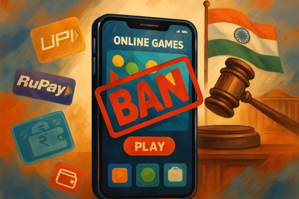 Real Money Gaming Ban India: UPI, Payments & Industry Impact