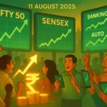 Stock Market 11 August: Broad-Based Rally Led by Banking, Auto & Realty