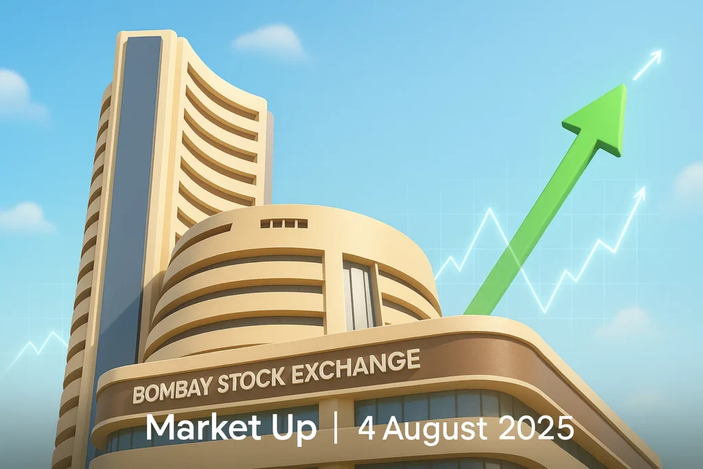 Stock Market 4 August: Sensex Climbs 447 Points as IT and Midcaps Lead the Rally