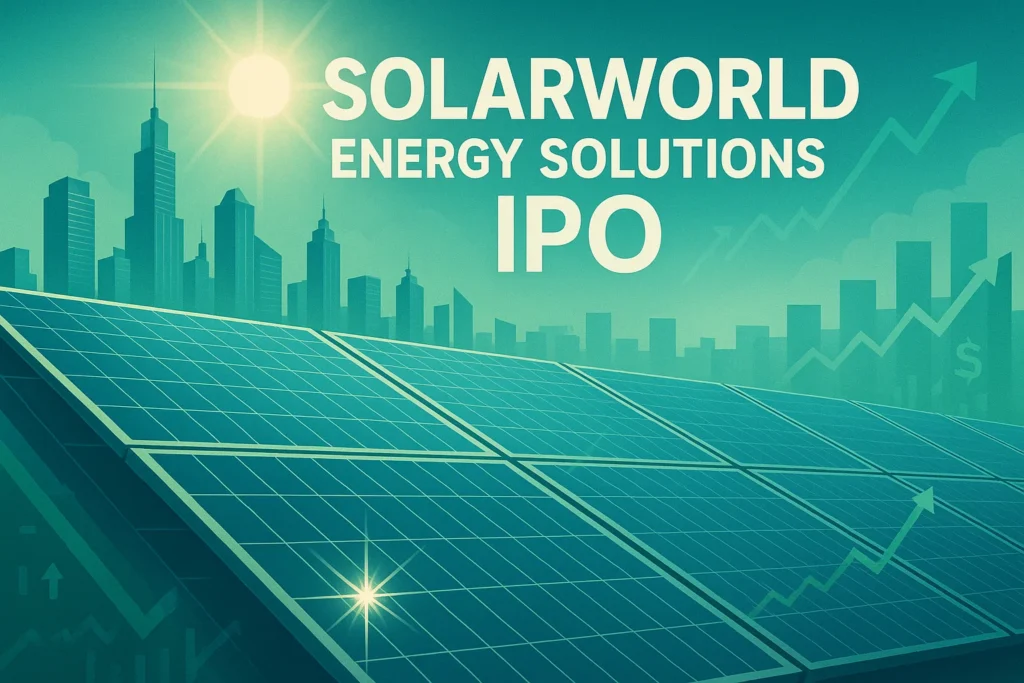 Solarworld Energy Solutions IPO 2025– Key Details, Dates & Analysis