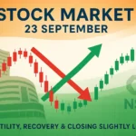 Stock Market 23 September: Nifty, Sensex End Slightly Negative Amid Volatile Trade