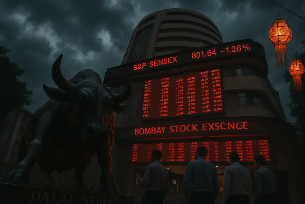 Stock Market 24 October: Shocking Fall After Diwali