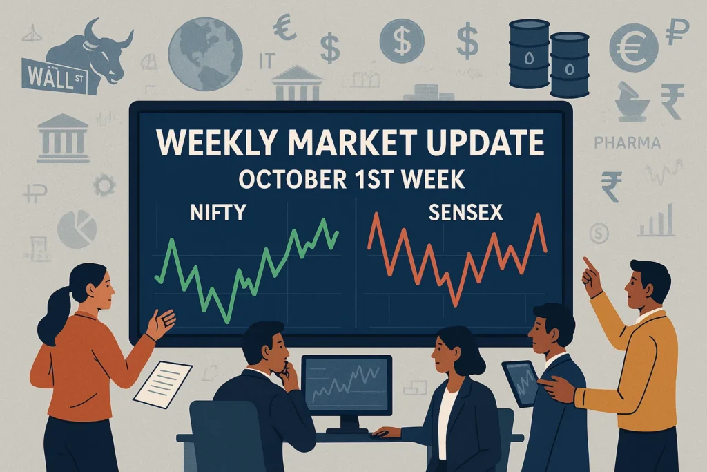Weekly Market Update October 1st Week: Markets Rebound Amid Global Jitters