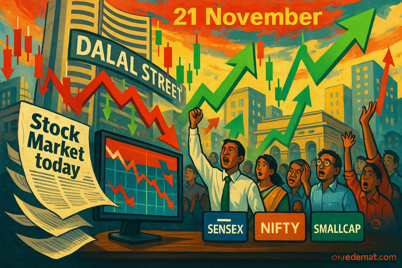 Stock Market 21 November