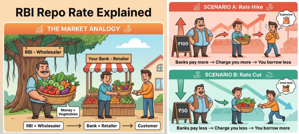The Wholesaler Analogy: What actually is the Repo Rate? impact of repo rate